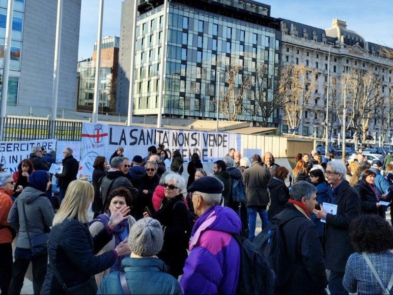 Presidio sotto al Pirellone – Milano Piazza Duca d’Aosta, 18 Febbraio&nbsp;2023