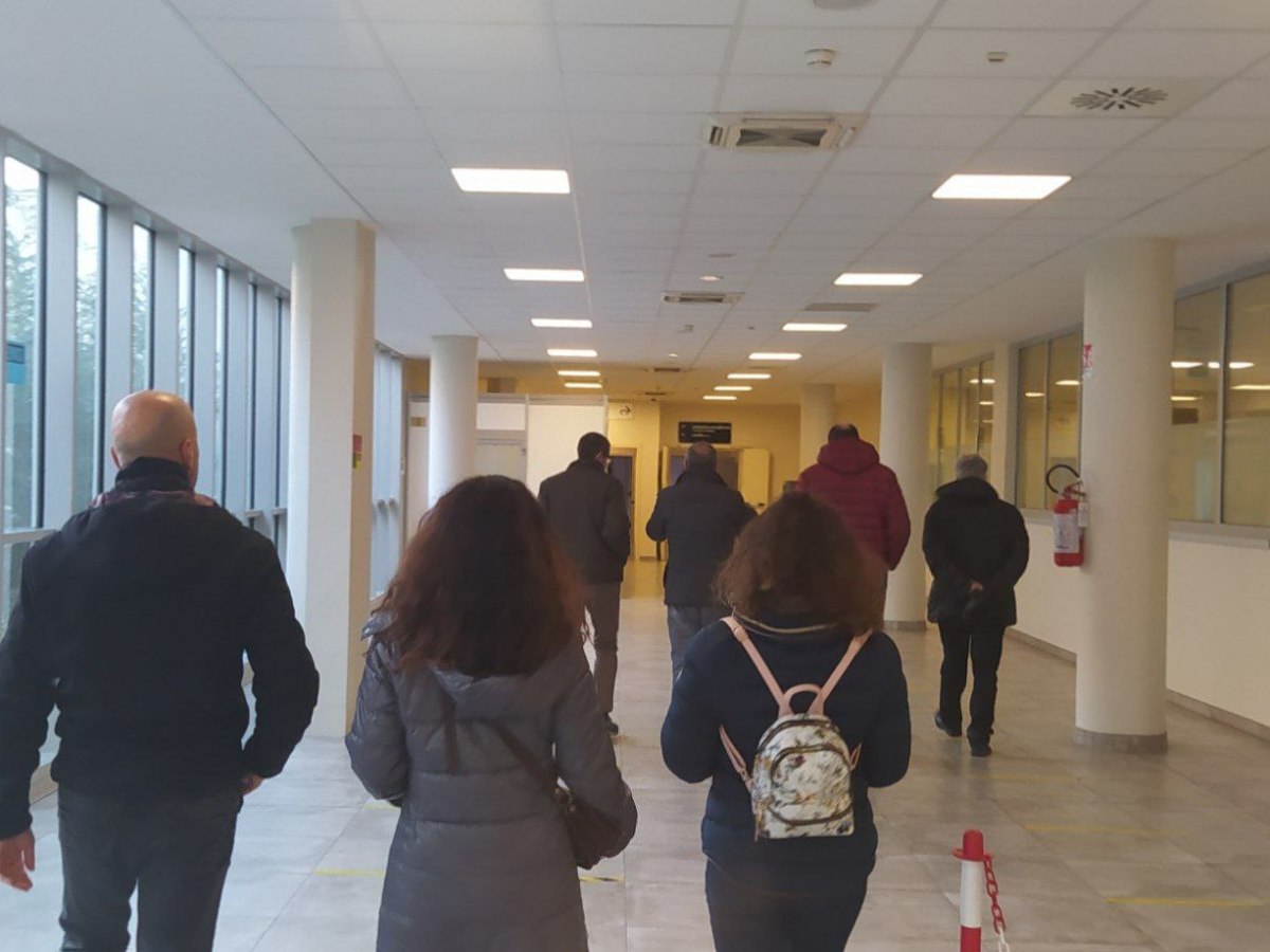 Blitz contro il green pass decaduto – Ospedale San Gerardo di Monza, 14 gennaio&nbsp;2023
